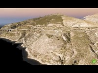 3D model of the landslide of "El Arrecife" in the Rules Reservoir